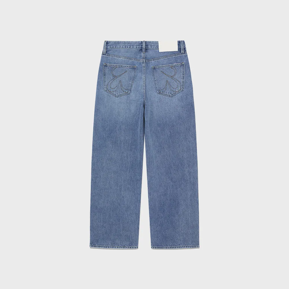 THE BELLA BAGGY JEANS (MID BLUE)