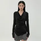 Miya Long Sleeve (FL-195_Black)