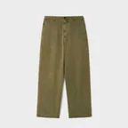 [RISEANDBELOWX말바지] HBT 302 와이드 스트레이트 치노팬츠 WASHED KHAKI