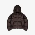 NBNPG4W012 / WOMEN 플라잉 77 후드형 헤비 다운 (BROWN)