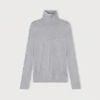 LIGHT TURTLENECK TOP (GREY)