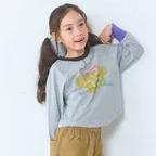 로고 자수 긴팔티셔츠 그레이 MK2603LT09GR