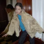 Blend Fur Jacket_Beige