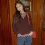 Dove Henley V Knit_Mulberry
