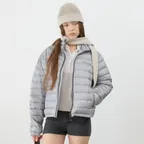 Pebble Light Goose Down Jacket_Silver Blue