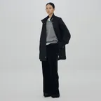 [2차 입고] Velvet Boots Cut Line Pants, Black