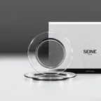 [에약판매] SEINE PARIS 크리스탈 글라스 플레이트 16CM 2P SET