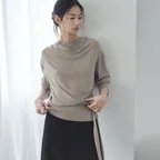 [3차]Numea Wool Drape Top_2colors