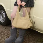 [우정Pick]Sac Clu Suede Beige