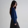 블루/셔링 풀오버