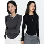 [토모토모,오제 PICK][2PACK] 에센셜 롱 슬리브 티셔츠