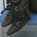 [29CM 단독] VICE POINTED BOOTS / CHARCOAL