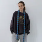 WOOL BLEND LONG STRIPE MUFFLER (3COLOR)