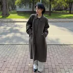 [윤그린 Pick] Raglan Handmade Coat (Brown)