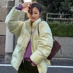 [한겨레 PICK] (JP-608)HIGH NECK GLOSSY DOWN JUMPER