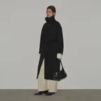 SINGLE BALMACAAN LONG COAT (moat black)