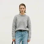 Rowan stripe alpaca woolknit