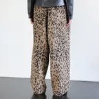 Hairy Leopard Pants_Brown