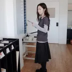 [이구에디션 x 영서] FLORAL LAYERED LONG SLEEVE, LAVENDER