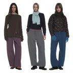 BOUCLE FLEECE ROUNDING PANTS_9COLOR