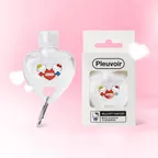 [헬로키티] 플르부아 하트 키링 새니타이저 그린 플로럴 30mL