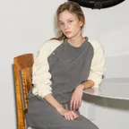 Haze Raglan Sweatshirt_(Gray)