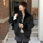 [2nd] [여울 PICK] [단독] LUNE FUR REVERSIBLE BOMBER_BLACK