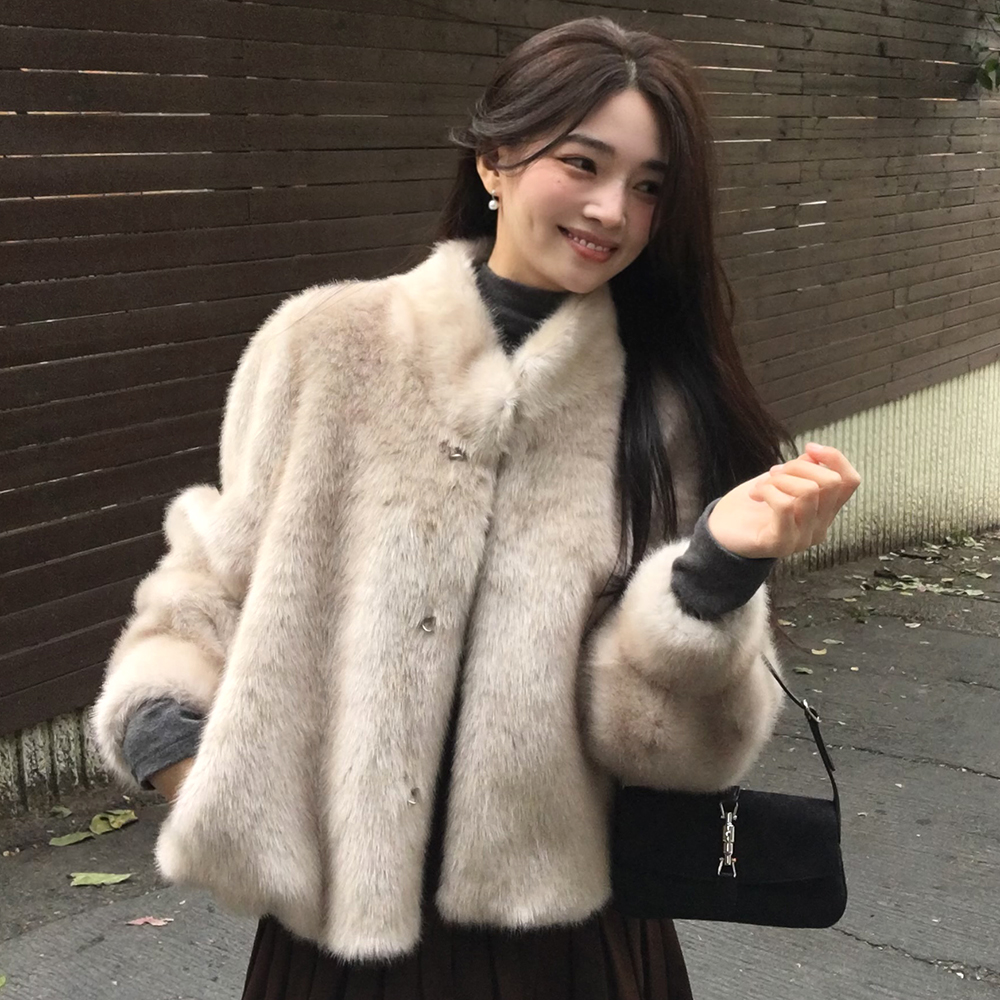 망고매니플리즈 [8th] [여울 PICK] BALLEN FUR JACKET (2colors)