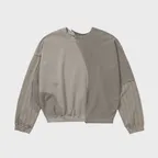 [KOIN] Pigment Triple Terry Sweatshirt [WARM GRAY]
