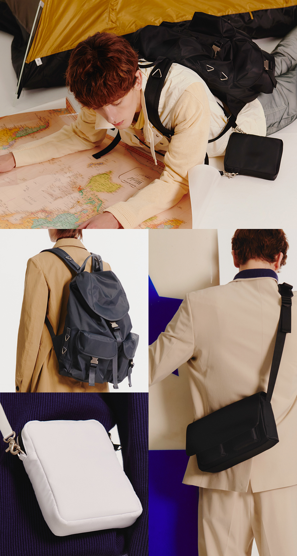 [HAH ARCHIVE] 韓国☆TRAVELER I-PAD BAG HAH ARCHIVE] TRAVELLER I-PAD BAG (BLACK) - 감도 깊은 취향