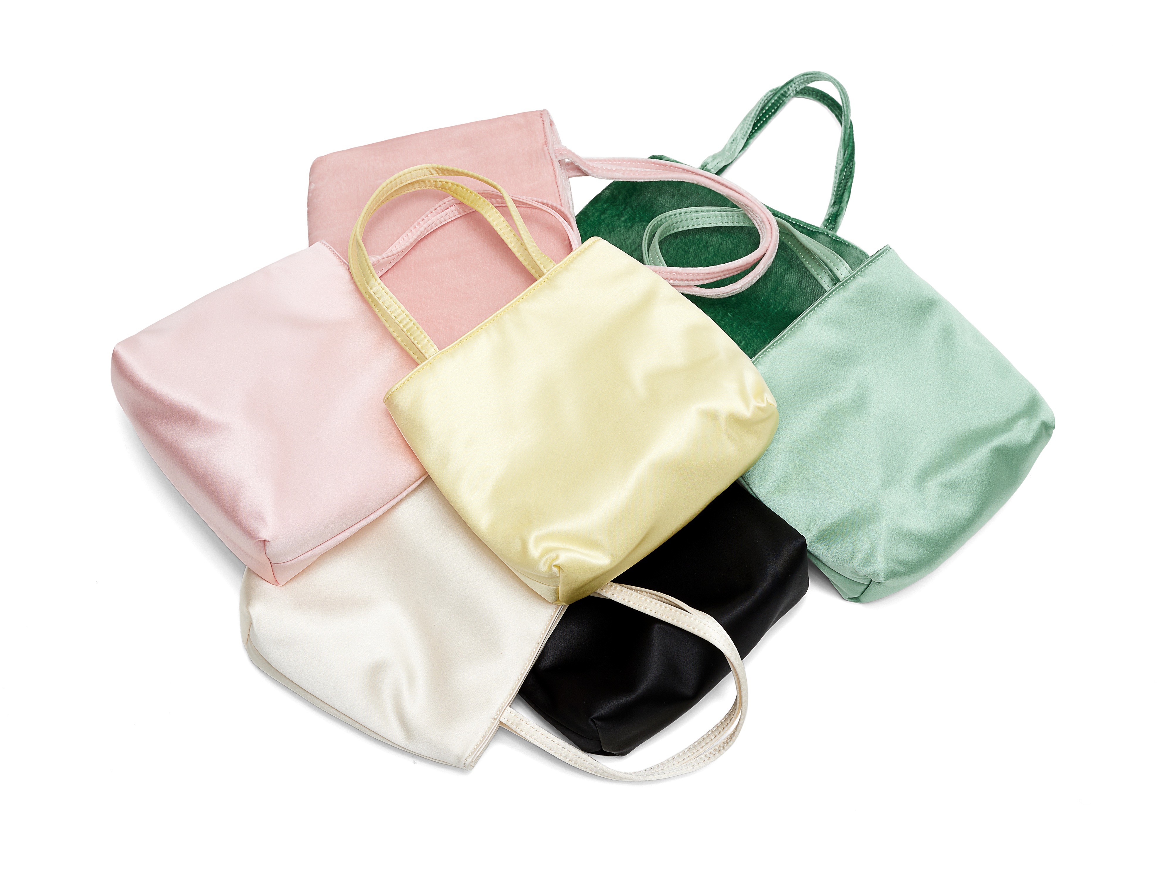 バッグ home of hai / green セール】【hai / ハイ】Little Silk Bag（ハンドバッグ）｜hai
