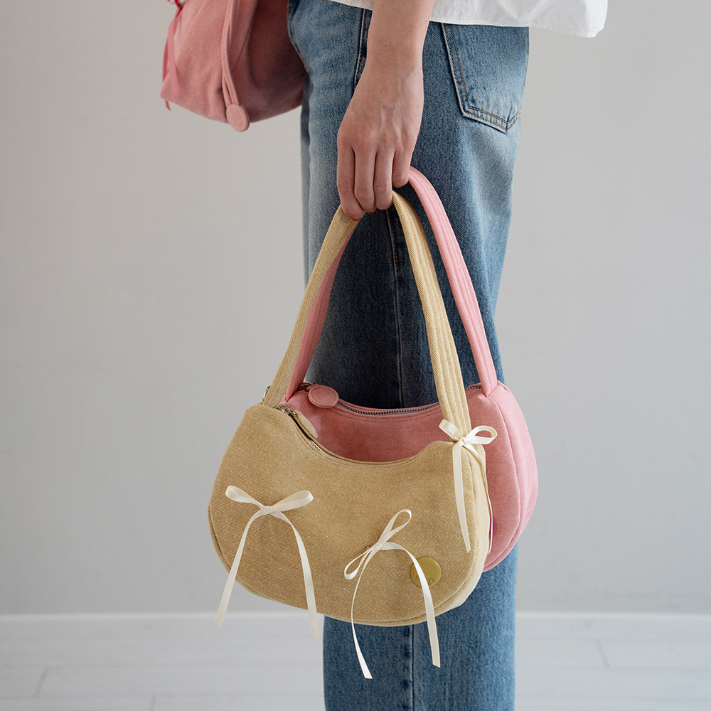 ＊韓国＊［Nooni27］Boly Shoulder Bag 6C +追加Ribbon 5color 韓国＊［Nooni27］Boly Shoulder Bag 6C +追加Ribbon 5color