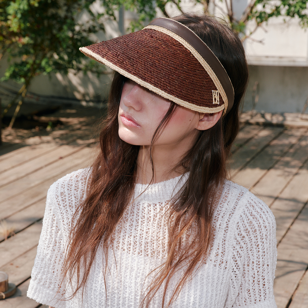 韓国商品/ALLINCOMPLETE Denim Bleaching Safari Hat Designer fashion, Seoul-fully created | W Concept