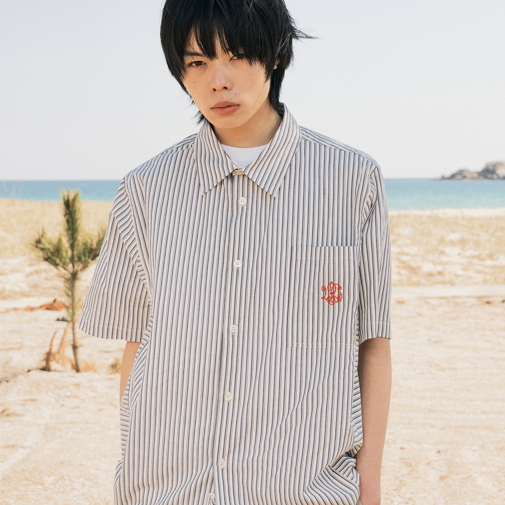 【LORES】韓国大人気★LORES Fungi S/S Tee★2色 LORES Fungi S/S Tee - Cream | 하이츠스토어