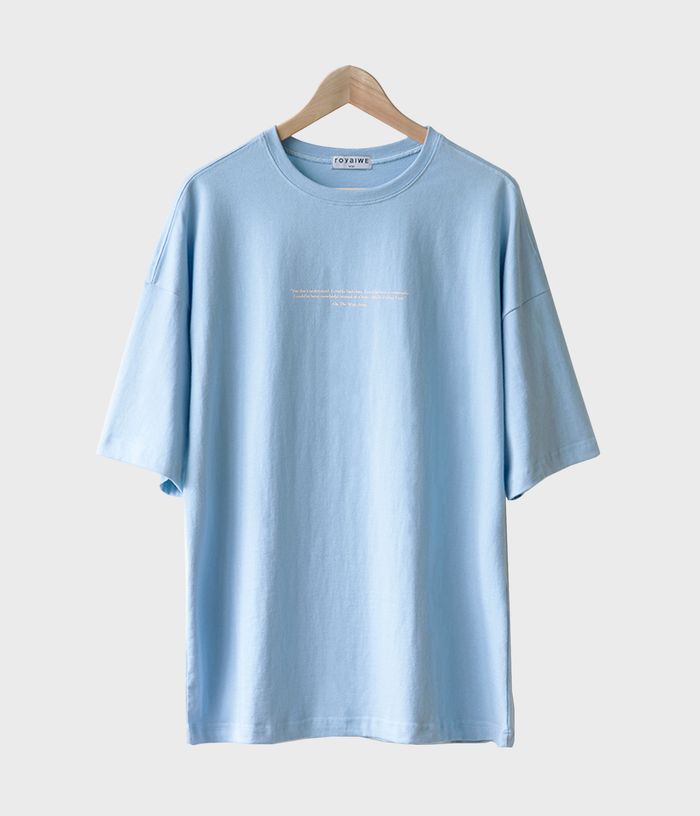 WATERFRONT T-SHIRTS_SKY BLUE - 감도 깊은 취향 셀렉트샵 29CM