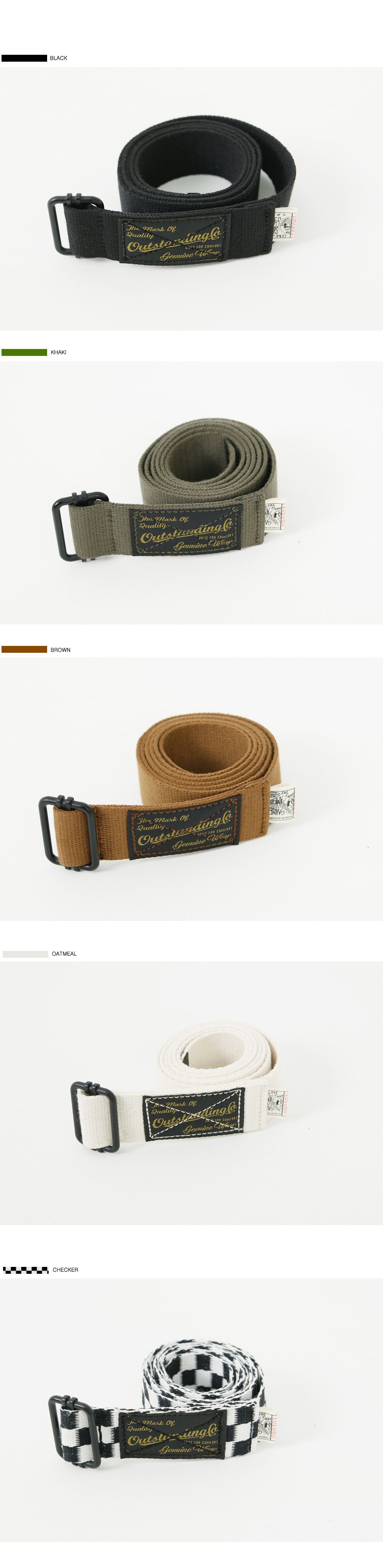 WEB BELT[BUCKLE TYPE] 감도 깊은 취향 셀렉트샵 29CM