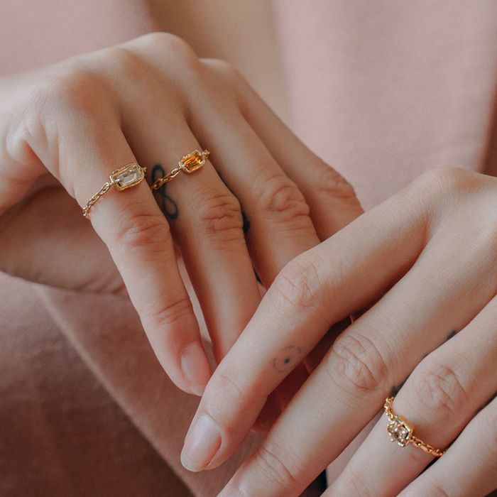 melting square chain ring 감도 깊은 취향 셀렉트샵 29CM