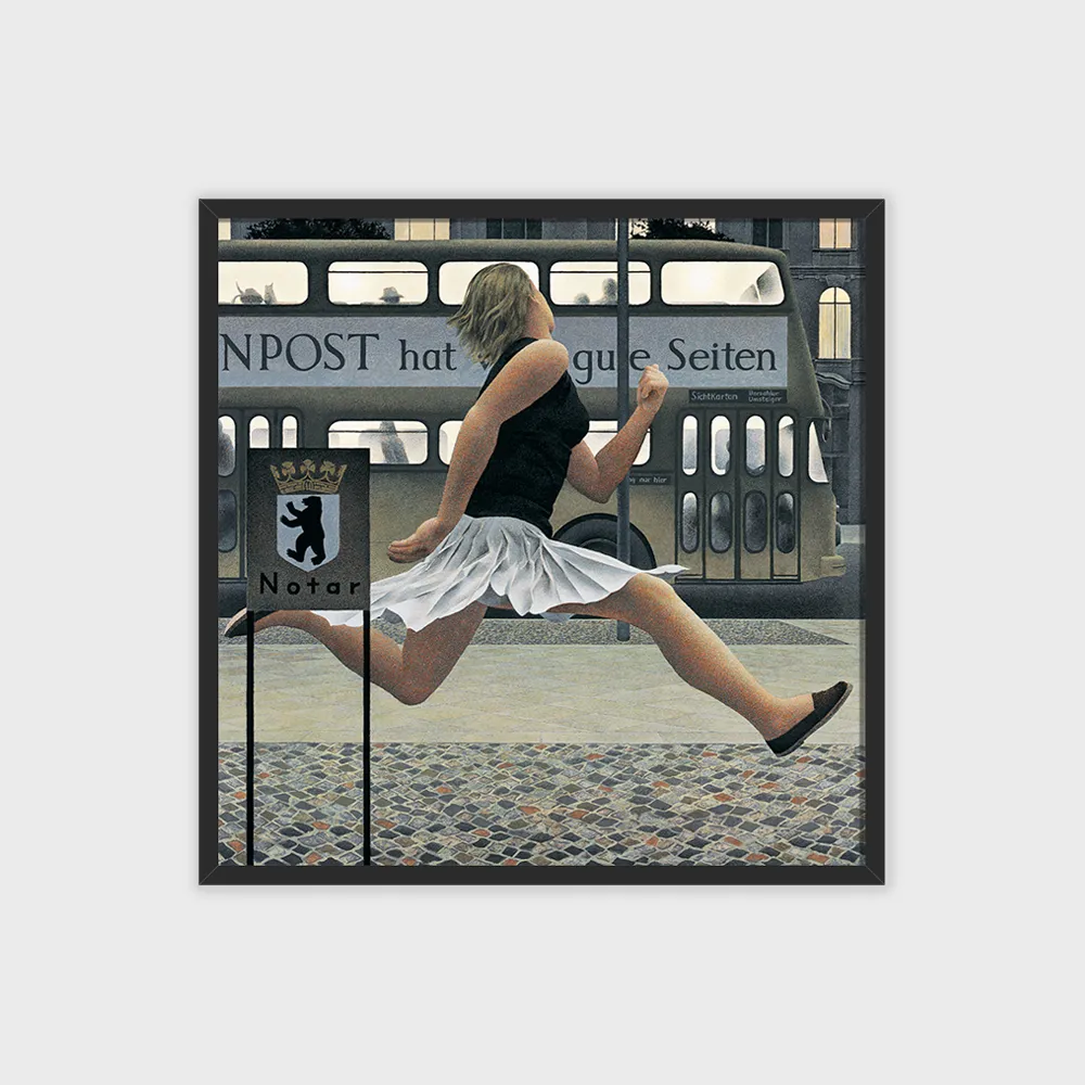 [액자] Berlin Bus / 알렉스 콜빌(Alex Colville) - 감도 깊은 취향 셀렉트샵 29CM