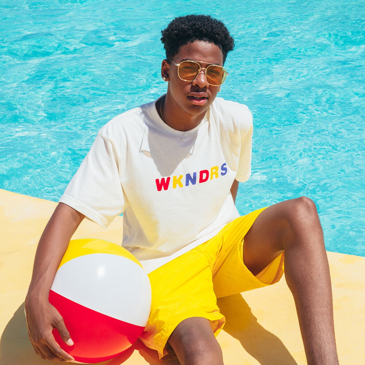 WKNDRS King Soccer Jersey - Yellow