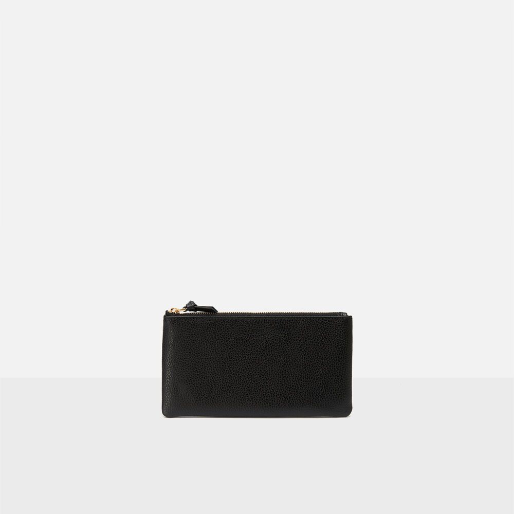 Square large zip wallet Black Ople 감도 깊은 취향 셀렉트샵 29CM