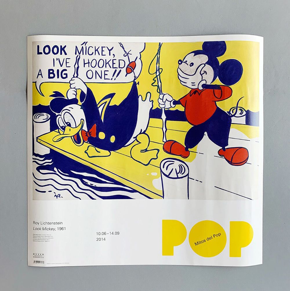 Roy Lichtenstein - Look mickey, 1961