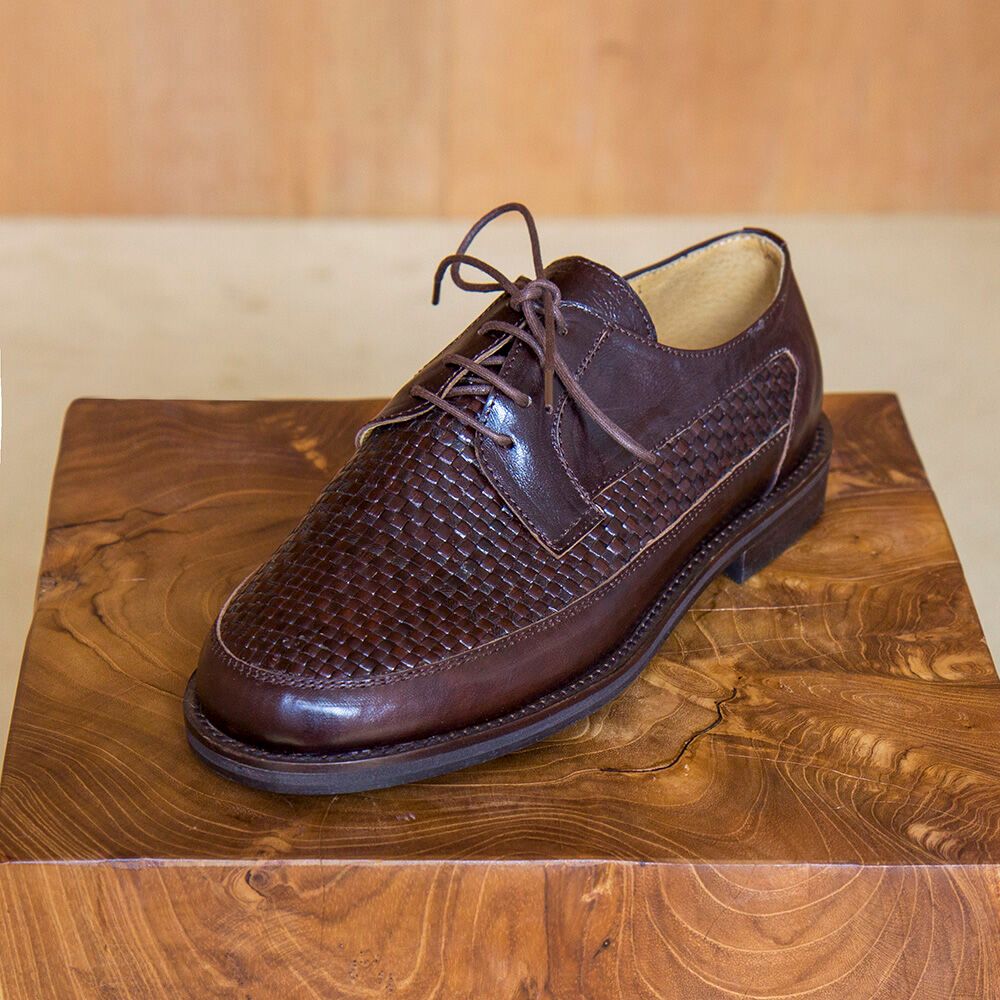 Brown woven oxford shoes_Men 감도 깊은 취향 셀렉트샵 29CM