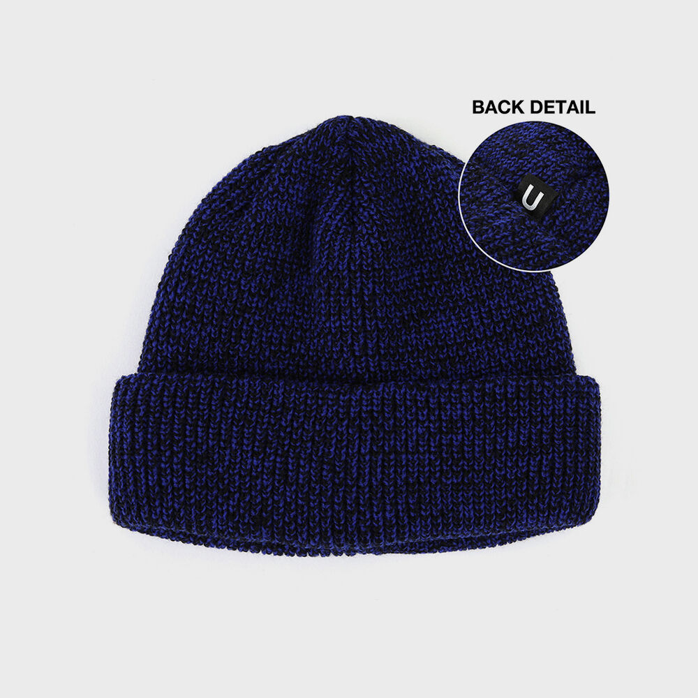 BBD Ripped Custom Short Beanie (Blue) - 감도 깊은 취향