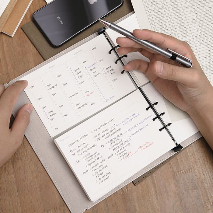 Half Diary Refillable Large (25절) 날짜형/만년형 감도 깊은 취향 셀렉트샵 29CM