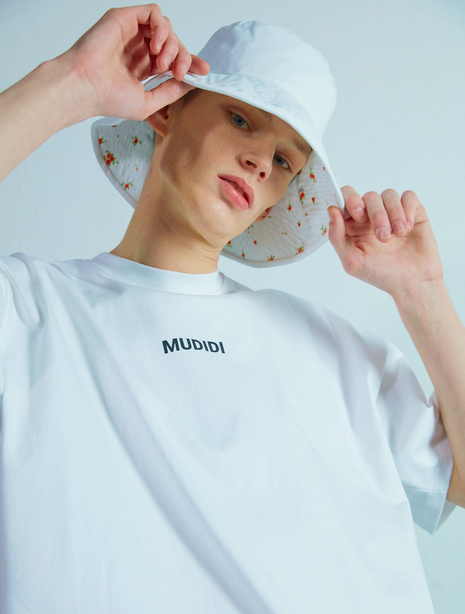 【MUDIDI】Reversible Flower bucket hat 004 MUDIDI】Reversible Flower bucket hat 004 (MUDIDI/ハット