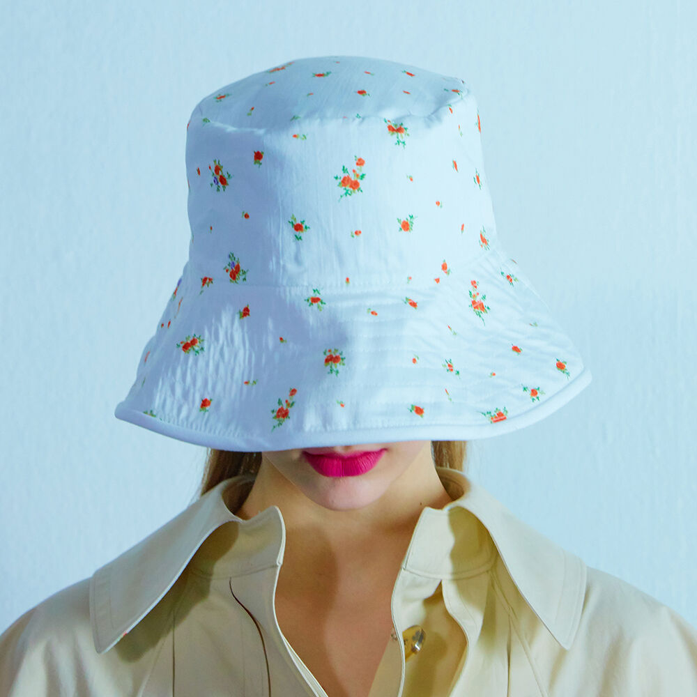 【MUDIDI】Reversible Flower bucket hat 004 MUDIDI - Reversible Flower bucket hat 004 – einz.jp