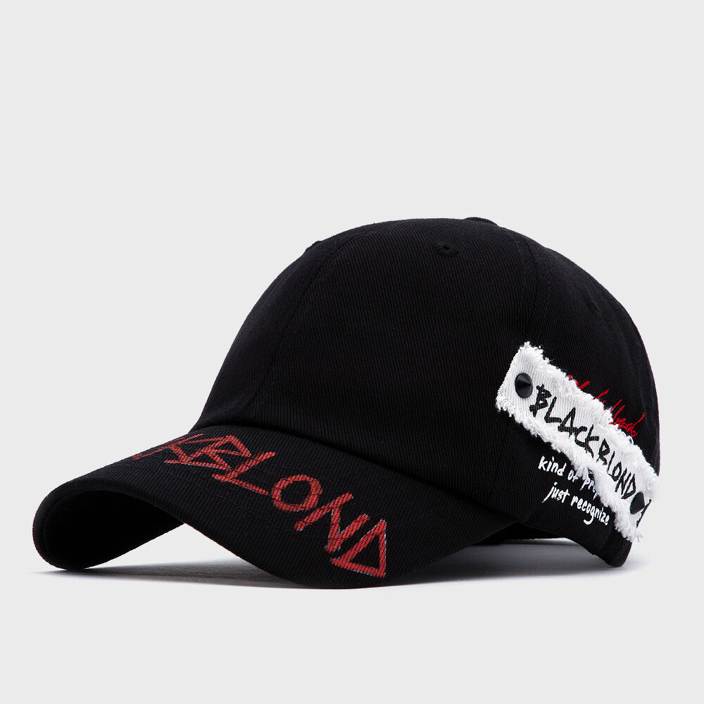 BBD Slogan Side Logo Cap (Black) - 감도 깊은 취향 셀렉트샵 29CM