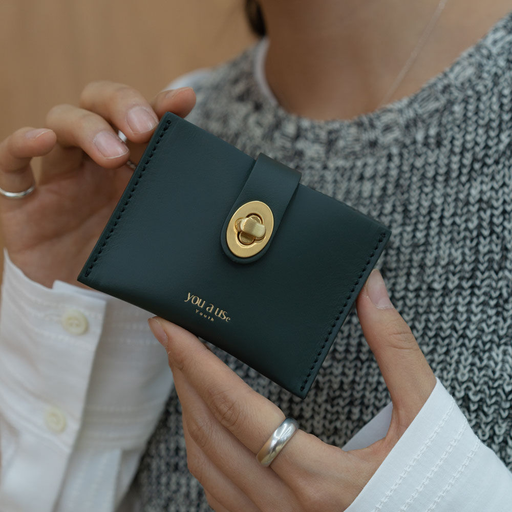 Wonder wallet (Lizard khaki) - 감도 깊은 취향 셀렉트샵 29CM