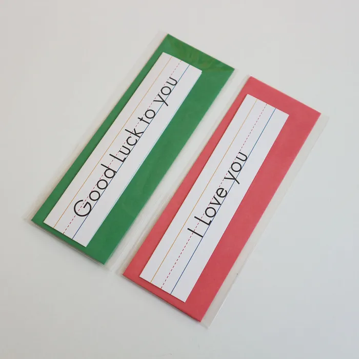 Folding Message Card 5종 - 축하/생일/감사/사랑/행운 (메세지카드) - 감도 깊은 취향 셀렉트샵 29CM