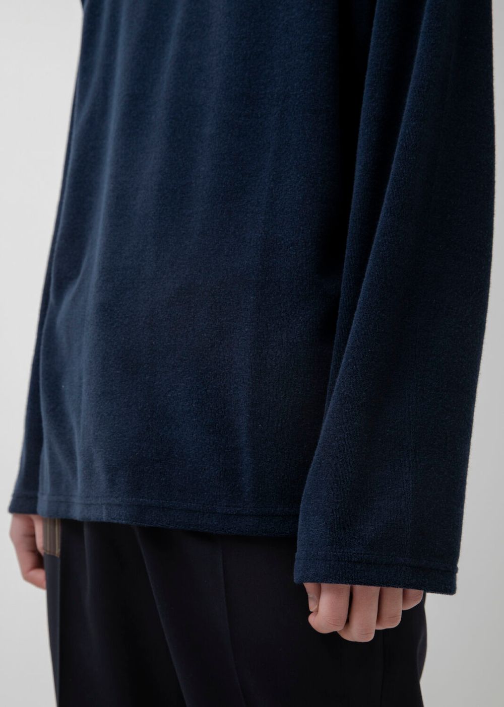 Terry Loop Micro Terry Loop T-Shirt (Navy) - 감도 깊은 취향 셀렉트샵 29CM